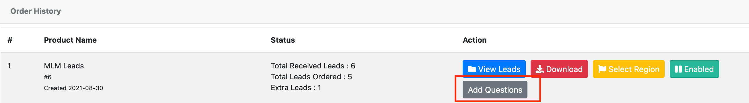 How to add questions